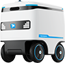 Робот-доставщик Speedybot для помещений и улицы